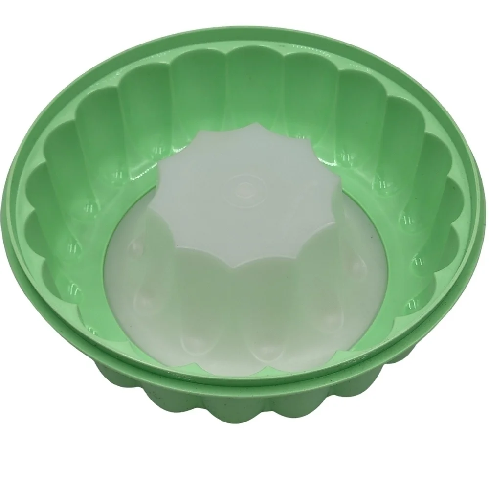 Tupperware Jello Mold 3 Piece Set Gelatin